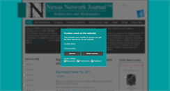 Desktop Screenshot of nexusjournal.com