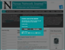 Tablet Screenshot of nexusjournal.com